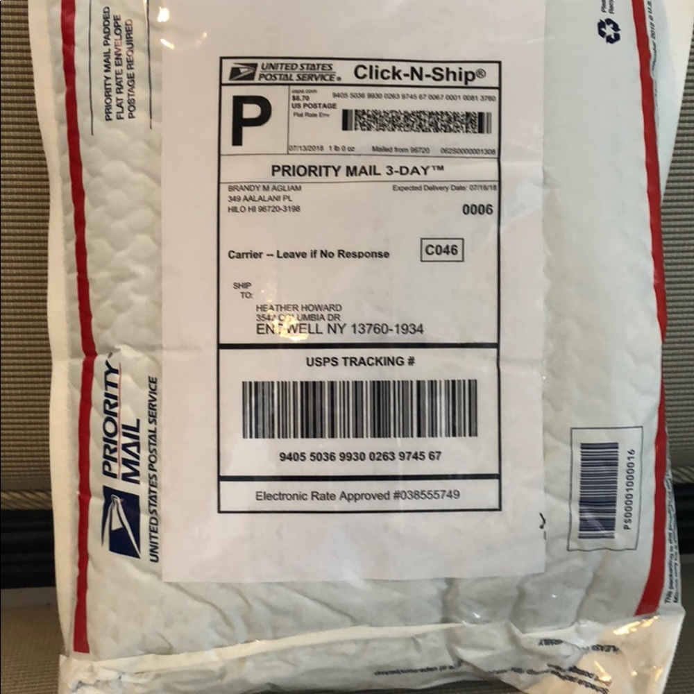 Skirt for return/exchange